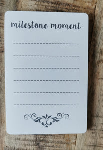 Milestone kaarten 'maanden' 12 stuks