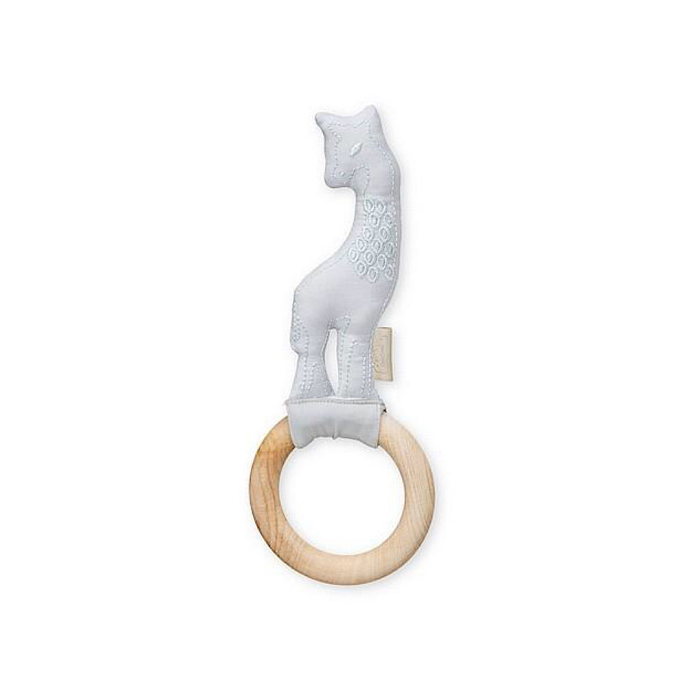 Camcam rammelaar giraf light grey