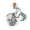 SAGA - PRAM TOY - ELEPHANT GINA - Cloud Blue - Kletskouz